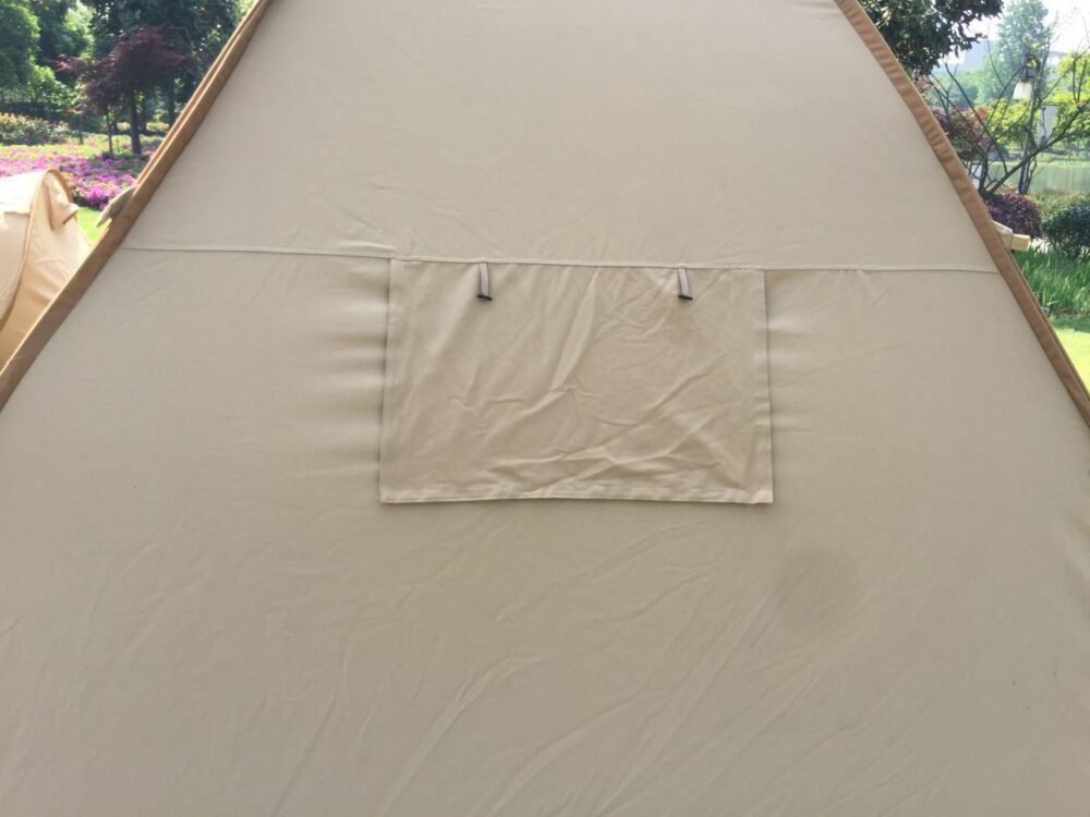 3x3 Foldable Canvas Tent | Portable & Weatherproof Camping Shelter