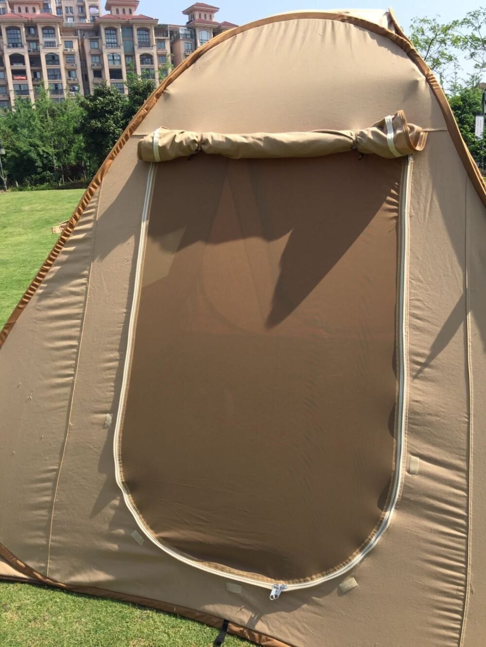 3x3 Foldable Canvas Tent | Portable & Weatherproof Camping Shelter