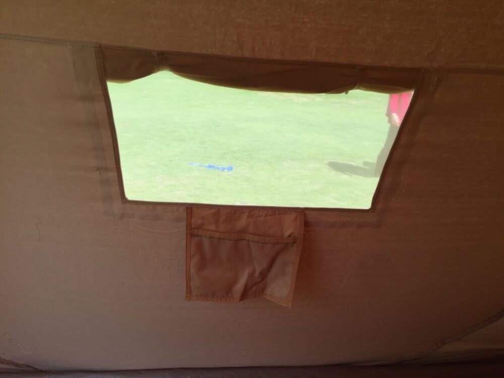 3x3 Foldable Canvas Tent | Portable & Weatherproof Camping Shelter