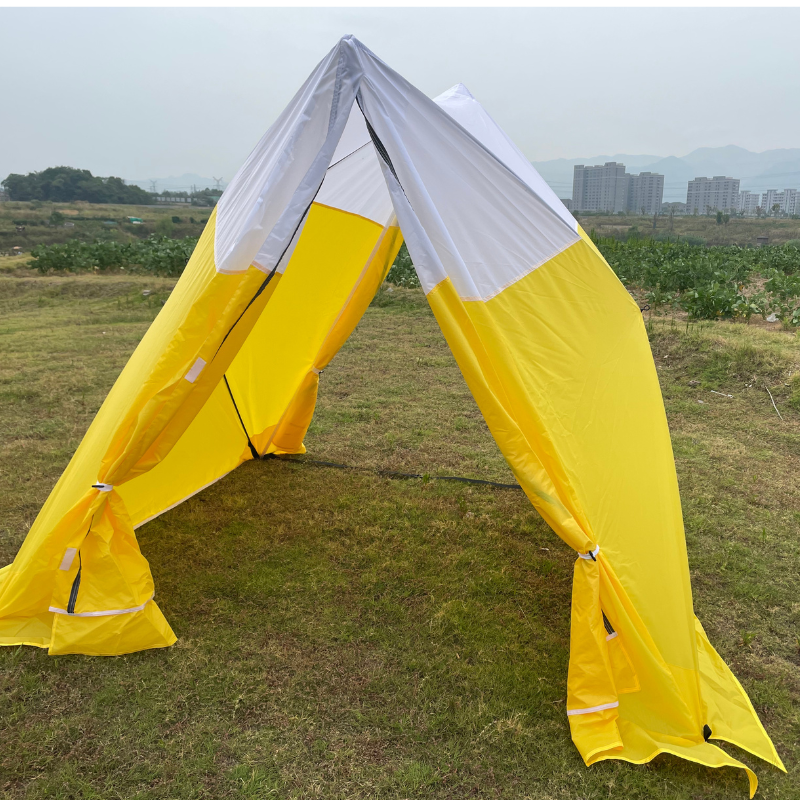 Lightweight Triangle Work Tent | Protect Your Team and Equipment Outdoors