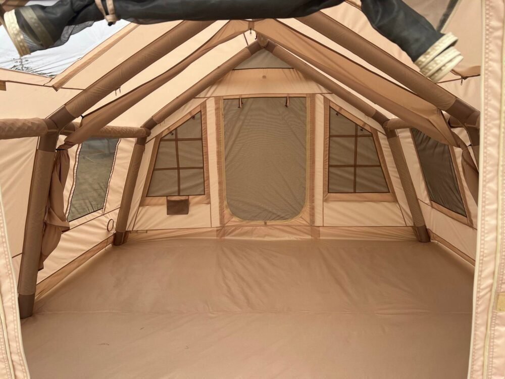 10 Premium Glamping Air Tent House for 4-6 Persons | Comfortable Inflatable Camping Dome