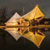5X5M Canvas Bell Tent | Weather-Resistant Design for Ultimate Comfort