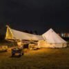 5X5M Canvas Bell Tent | Weather-Resistant Design for Ultimate Comfort