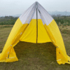 Lightweight Triangle Work Tent | Protect Your Team and Equipment Outdoors