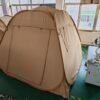 3x3 Foldable Canvas Tent | Portable & Weatherproof Camping Shelter