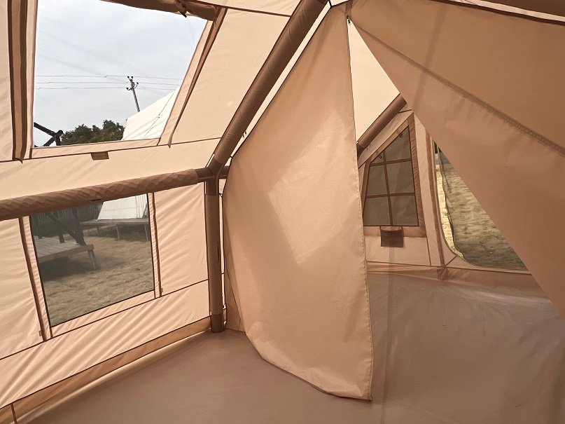 5 Premium Glamping Air Tent House for 4-6 Persons | Comfortable Inflatable Camping Dome