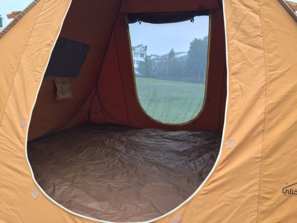 3x3 Foldable Canvas Tent | Portable & Weatherproof Camping Shelter