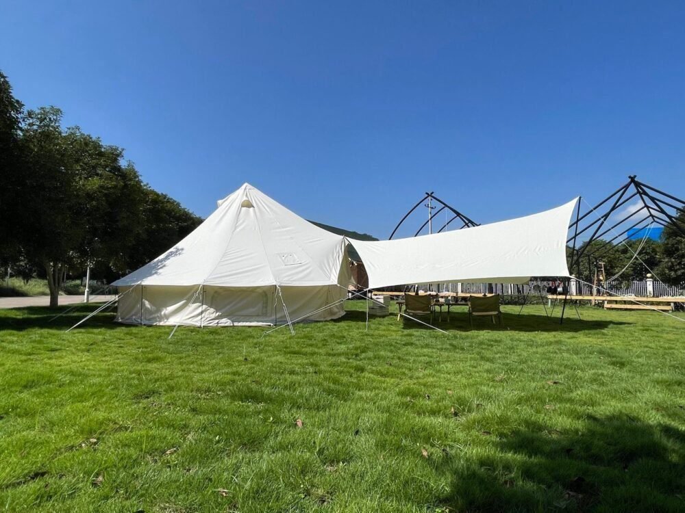 IMG_0340 Luxurious Oxford Bell Tent 5x5M | Stylish & Spacious Glamping Tent