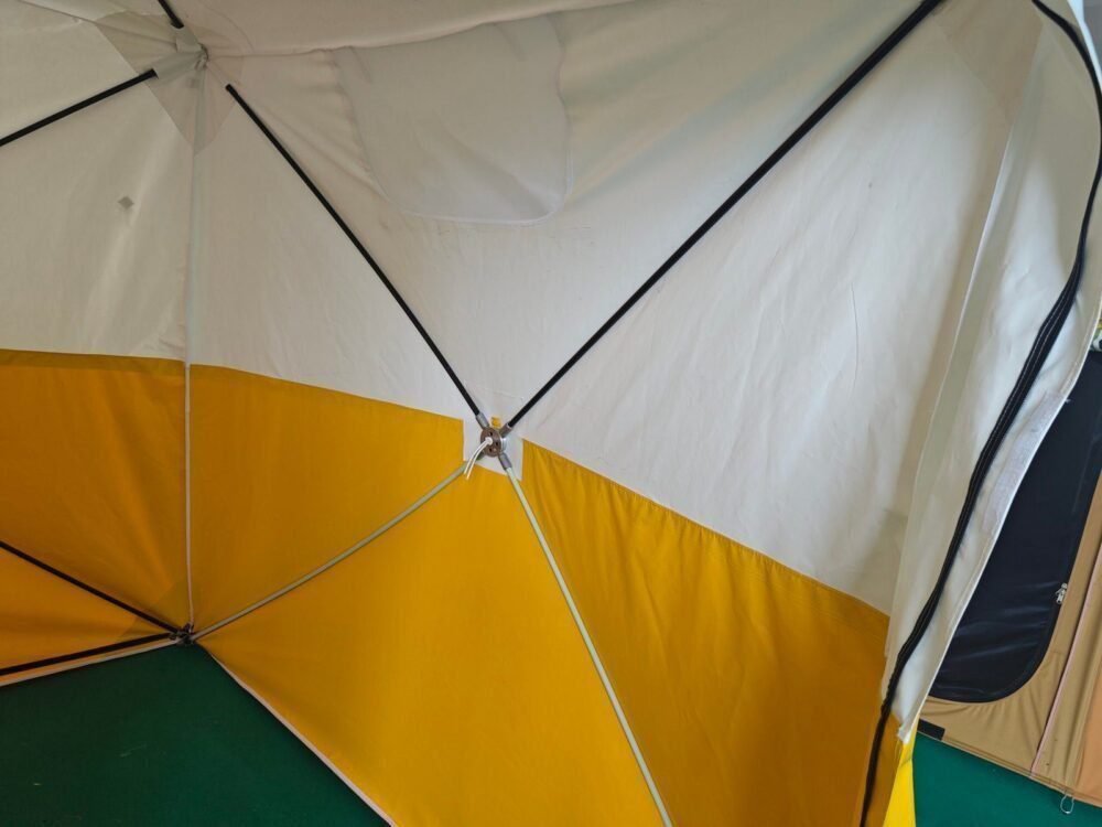 IMG_20240627_134030 Sturdy PVC Pop-Up Canopy 250x250CM | Durable Shelter for Work & Events