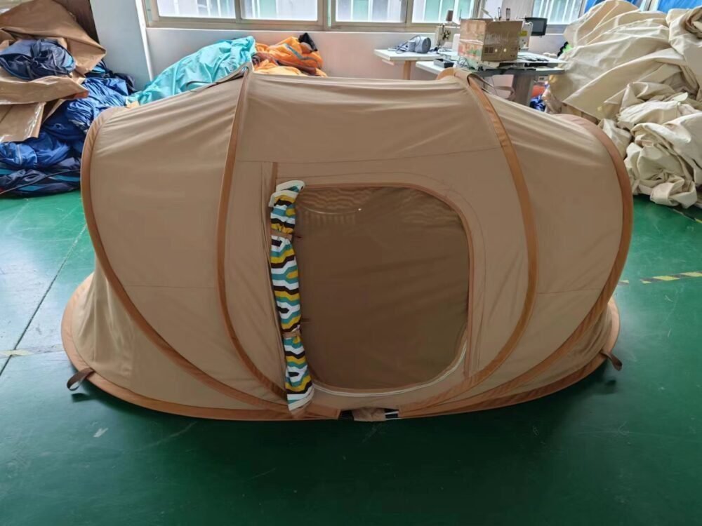 2 Persons Cotton Quick-Pitch Tent | Fast Setup & Reliable Camping Shelter