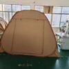 3x3 Foldable Canvas Tent | Portable & Weatherproof Camping Shelter
