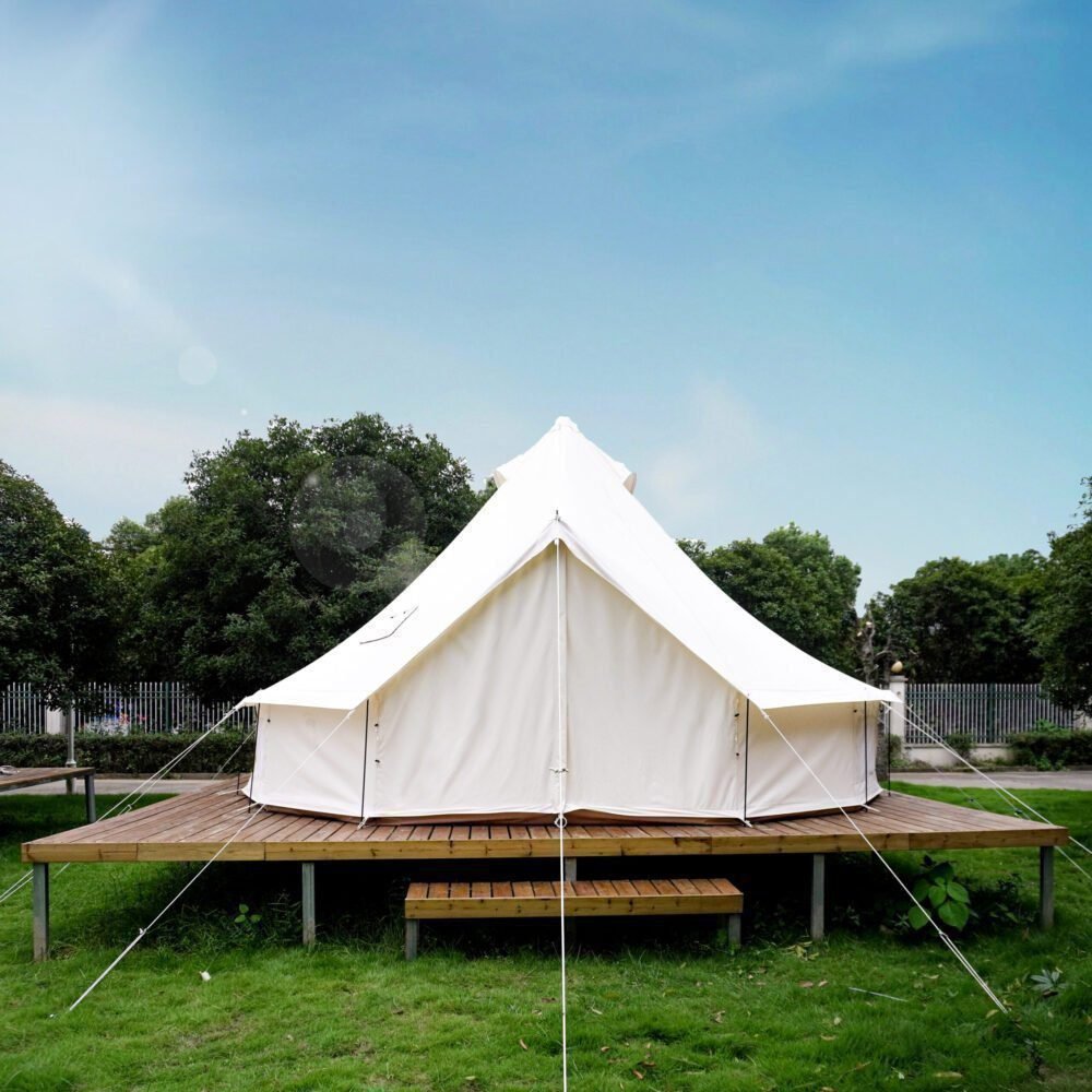 微信图片_20230916140232 Luxurious Oxford Bell Tent 5x5M | Stylish & Spacious Glamping Tent