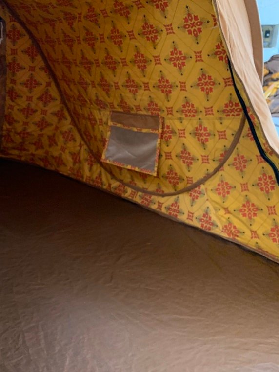 2 Persons Double Layer Cotton Pop Up Tent | Quick Setup & Weatherproof