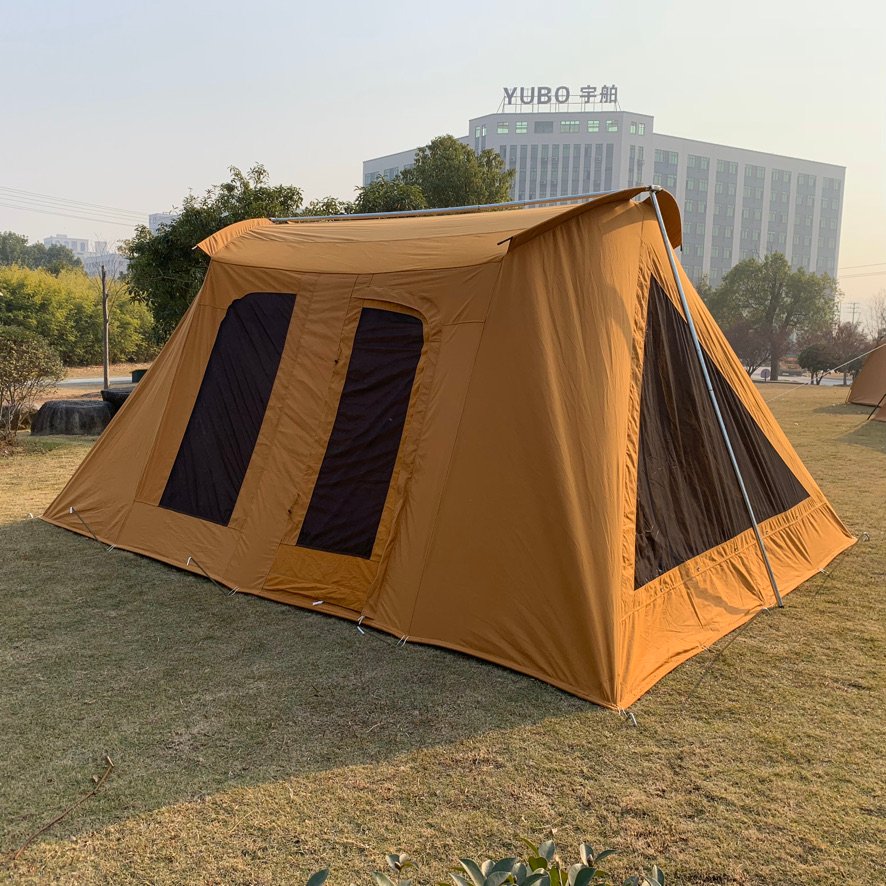 4x3M Spring Bar Canvas Tent – Maximum Space and Ultimate Protection for Desert Climates