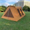 4x3M Spring Bar Canvas Tent – Maximum Space and Ultimate Protection for Desert Climates