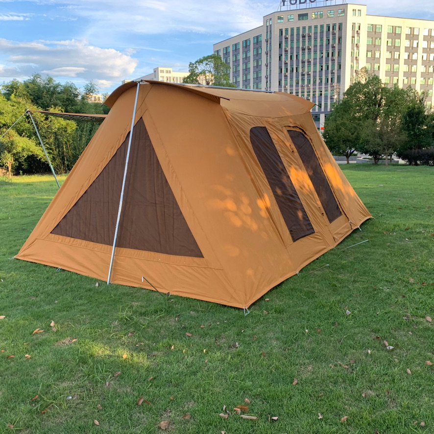 4x3M Spring Bar Canvas Tent – Maximum Space and Ultimate Protection for Desert Climates