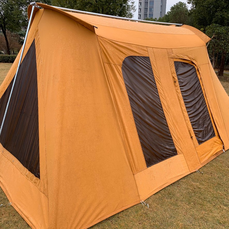 4x3M Spring Bar Canvas Tent – Maximum Space and Ultimate Protection for Desert Climates