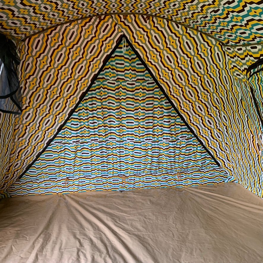 4x3M Spring Bar Canvas Tent – Maximum Space and Ultimate Protection for Desert Climates