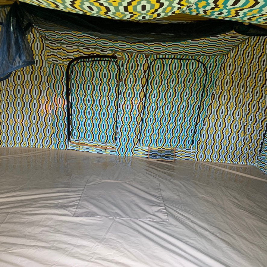 4x3M Spring Bar Canvas Tent – Maximum Space and Ultimate Protection for Desert Climates