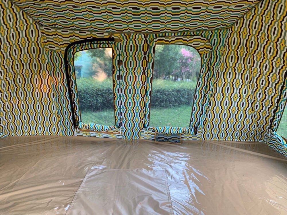 4x3M Spring Bar Canvas Tent – Maximum Space and Ultimate Protection for Desert Climates