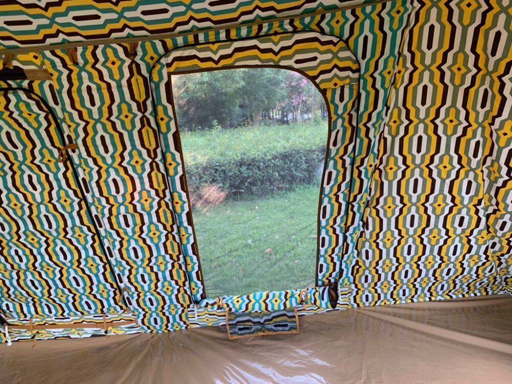 4x3M Spring Bar Canvas Tent – Maximum Space and Ultimate Protection for Desert Climates