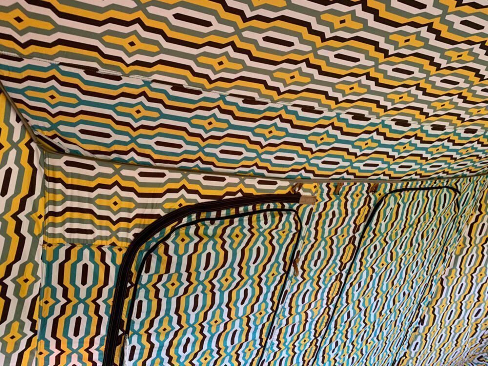 4x3M Spring Bar Canvas Tent – Maximum Space and Ultimate Protection for Desert Climates