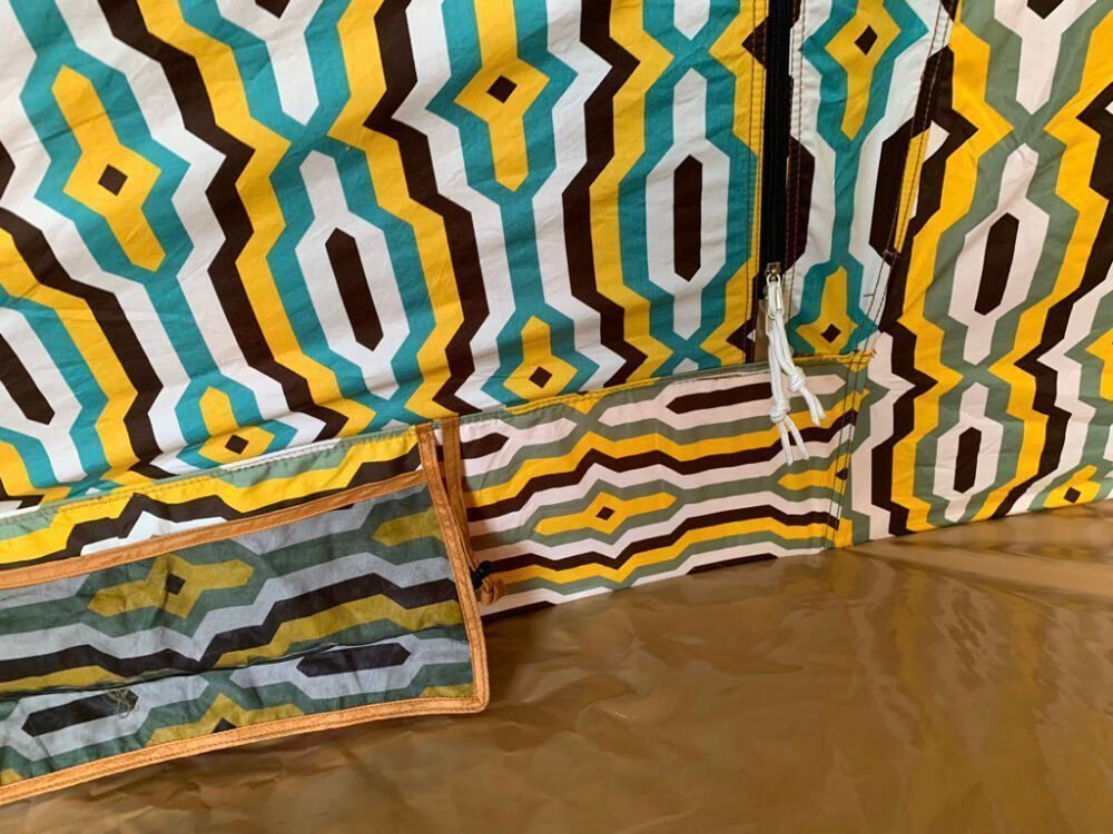 4x3M Spring Bar Canvas Tent – Maximum Space and Ultimate Protection for Desert Climates