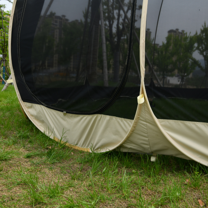 Automatic Pop-Up Hexagonal Mosquito Net Tent – Ultimate Sun Protection and Spacious Design for Multiple Users