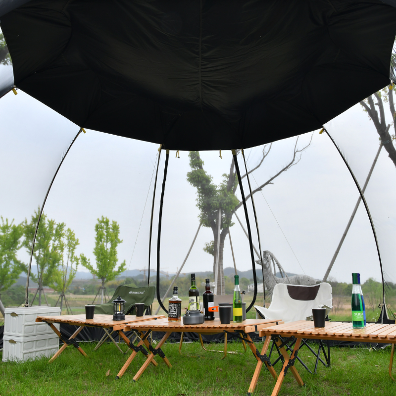 Automatic Pop-Up Hexagonal Mosquito Net Tent – Ultimate Sun Protection and Spacious Design for Multiple Users