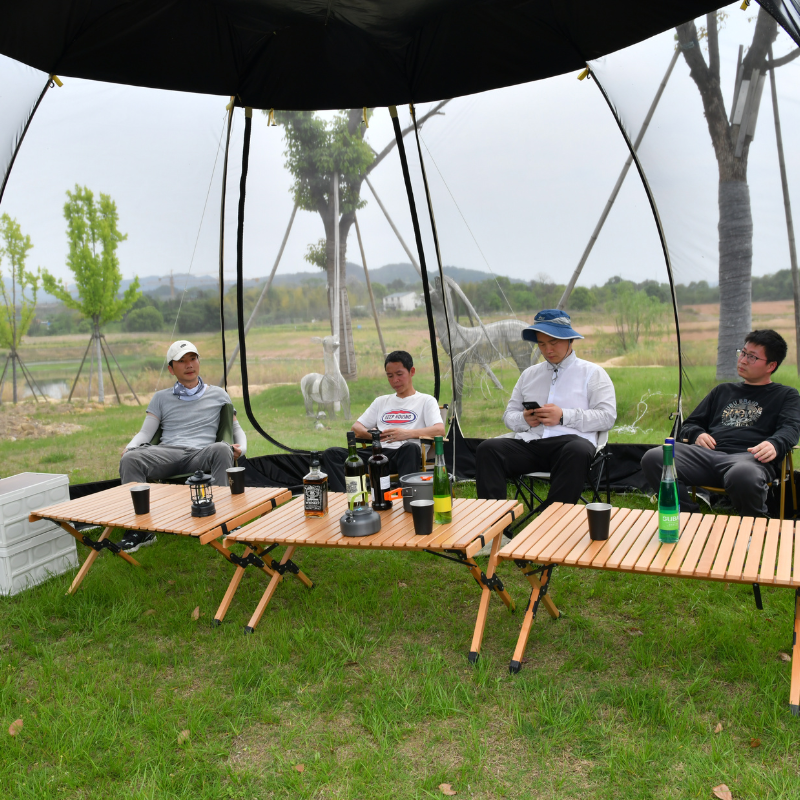 Automatic Pop-Up Hexagonal Mosquito Net Tent – Ultimate Sun Protection and Spacious Design for Multiple Users