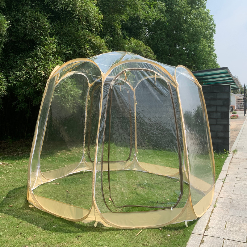 19 PVC Automatic Pop-Up Outdoor Pavilion Tent – Spacious Sun Protection for Outdoor Gatherings