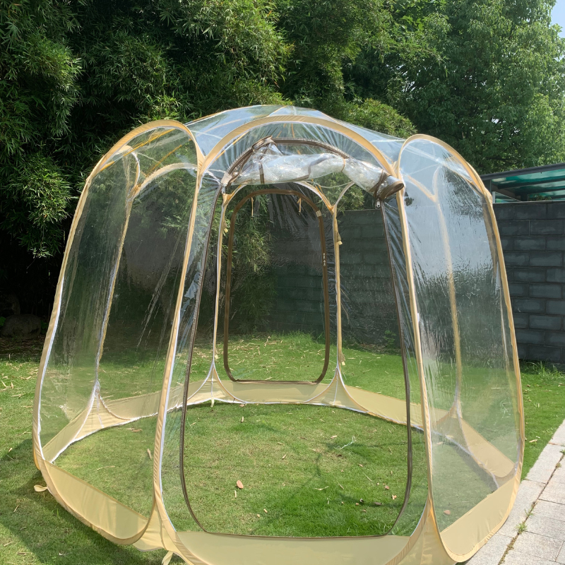 20 PVC Automatic Pop-Up Outdoor Pavilion Tent – Spacious Sun Protection for Outdoor Gatherings