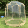 27 PVC Automatic Pop-Up Outdoor Pavilion Tent – Spacious Sun Protection for Outdoor Gatherings
