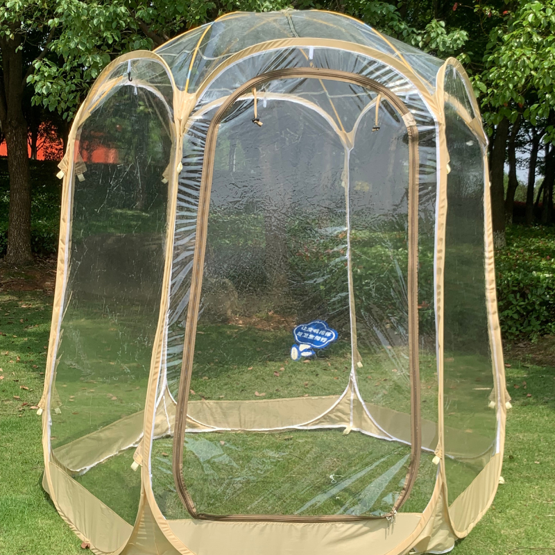 32 PVC Automatic Pop-Up Outdoor Pavilion Tent – Spacious Sun Protection for Outdoor Gatherings