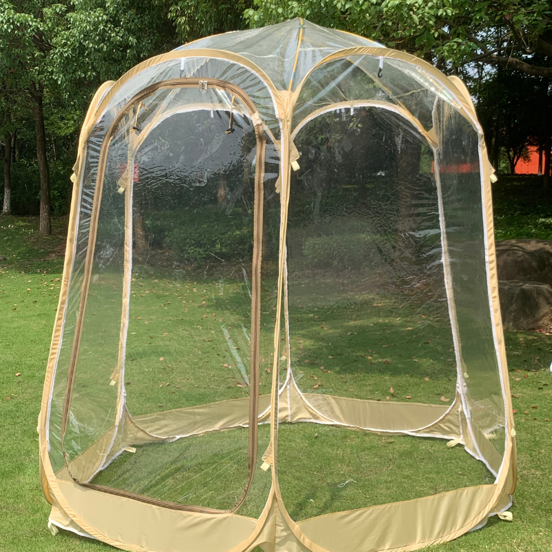 33 PVC Automatic Pop-Up Outdoor Pavilion Tent – Spacious Sun Protection for Outdoor Gatherings