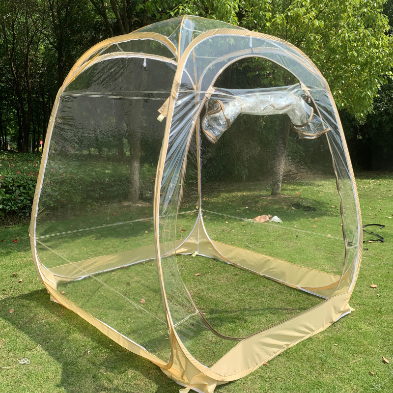 35 PVC Automatic Pop-Up Outdoor Pavilion Tent – Spacious Sun Protection for Outdoor Gatherings