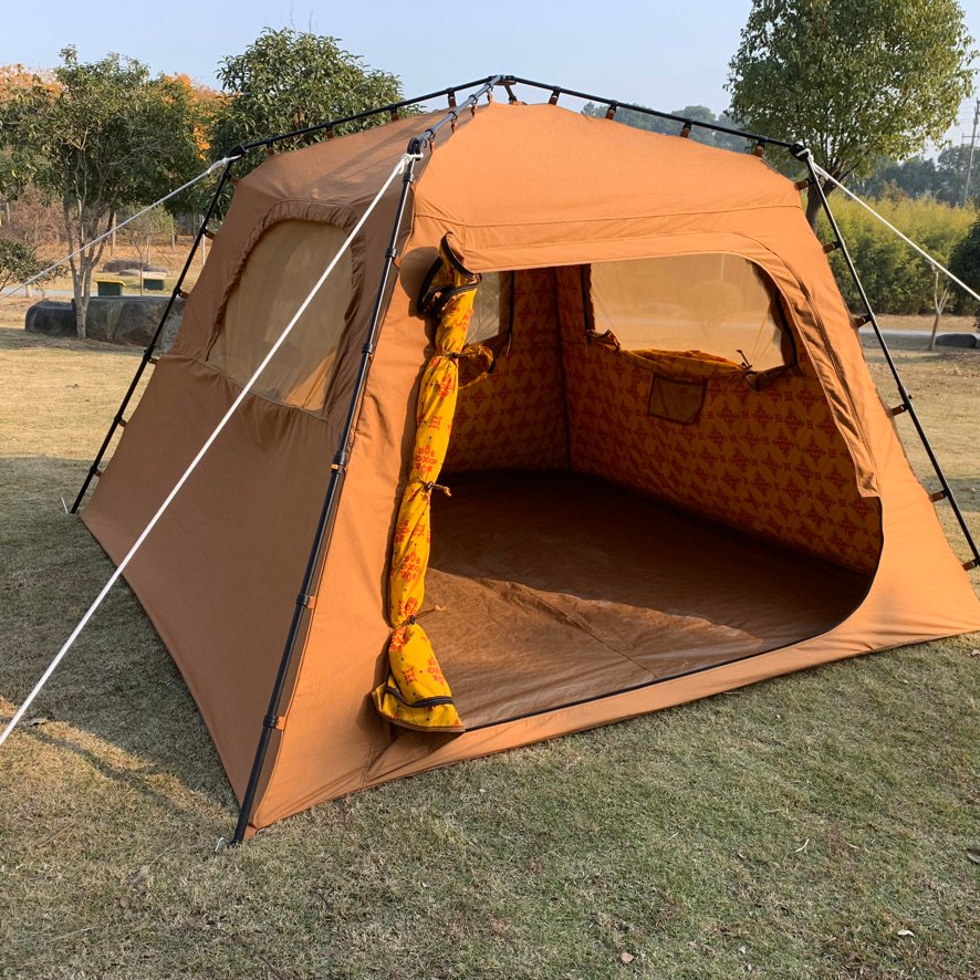 Double Layer Folding Canvas Tent | Designed for Durability in the Middle East Climate