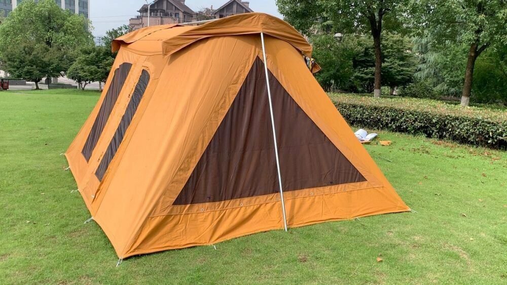 4x3M Spring Bar Canvas Tent – Maximum Space and Ultimate Protection for Desert Climates