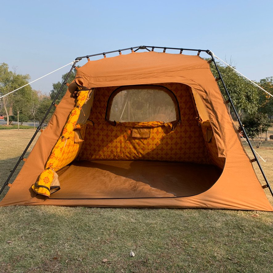 Double Layer Folding Canvas Tent | Designed for Durability in the Middle East Climate