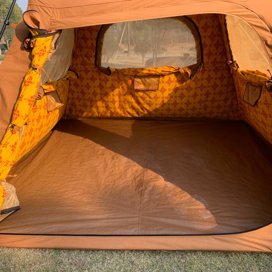 Double Layer Folding Canvas Tent | Designed for Durability in the Middle East Climate