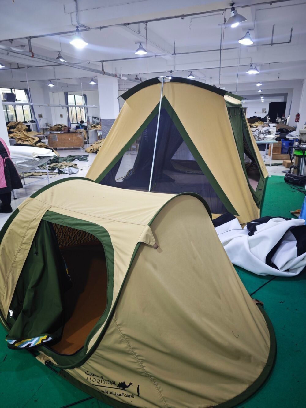 2 Persons Double Layer Cotton Pop Up Tent | Quick Setup & Weatherproof