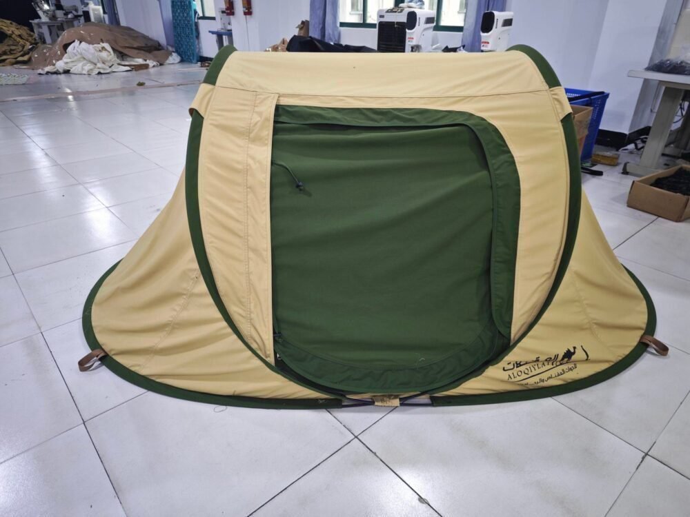 2 Persons Double Layer Cotton Pop Up Tent | Quick Setup & Weatherproof