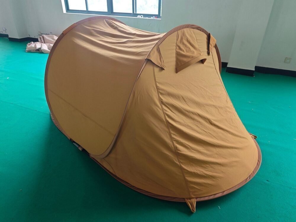 2 Persons Double Layer Cotton Pop Up Tent | Quick Setup & Weatherproof