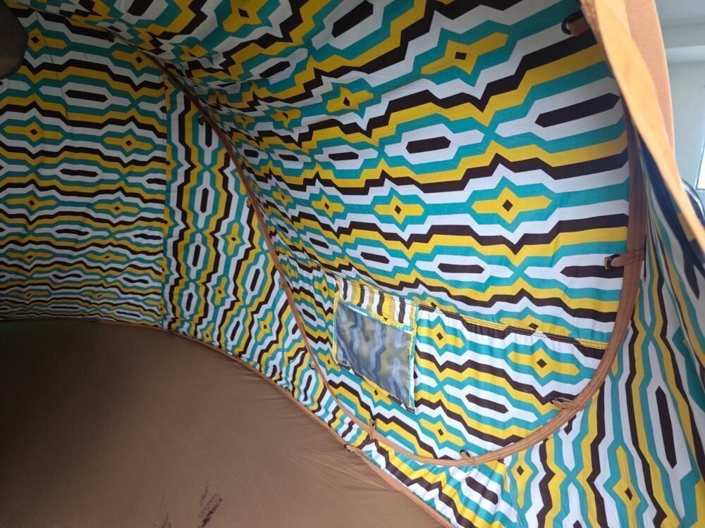 2 Persons Double Layer Cotton Pop Up Tent | Quick Setup & Weatherproof