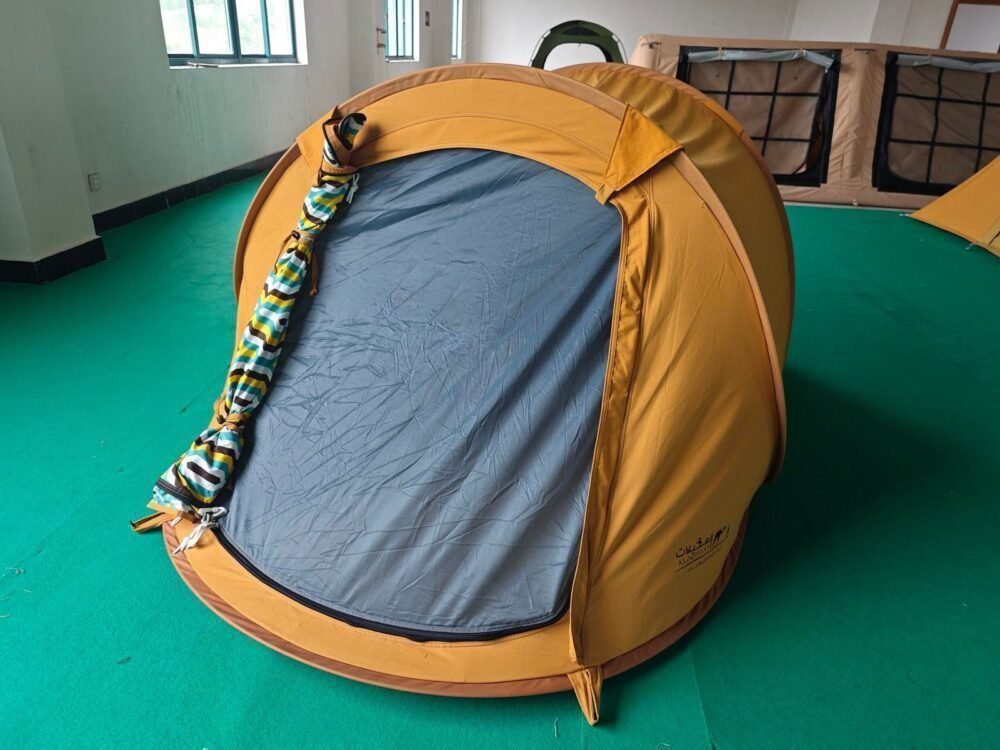 2 Persons Double Layer Cotton Pop Up Tent | Quick Setup & Weatherproof