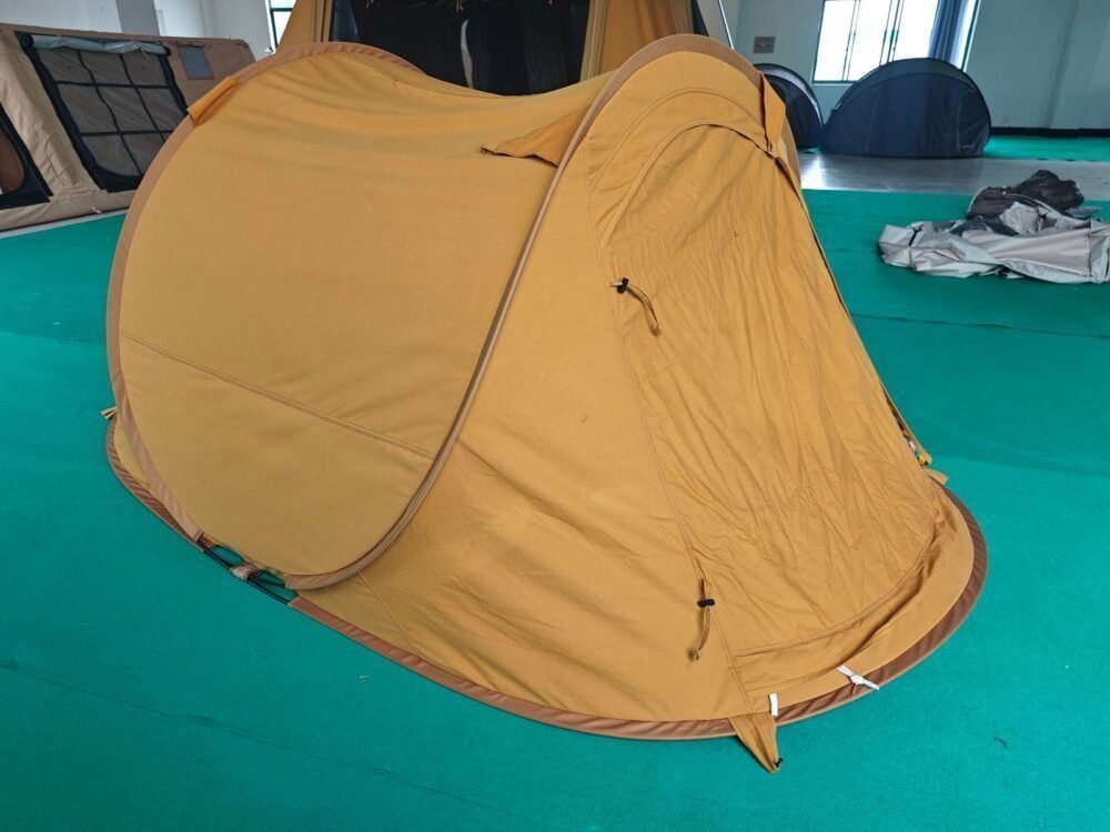 2 Persons Double Layer Cotton Pop Up Tent | Quick Setup & Weatherproof